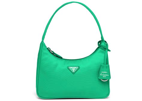 prada mint green nylon bag|prada nylon bag crossbody.